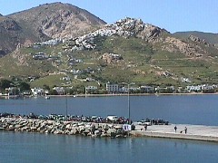 Ferry boats, Sifnos, Greek islands, flying dolphins