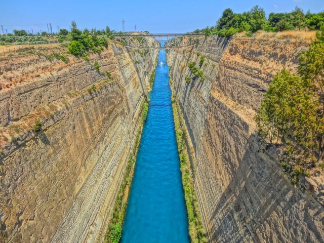 Corinth Canal, Greece