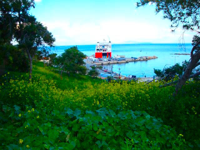 Rafina ferry boat