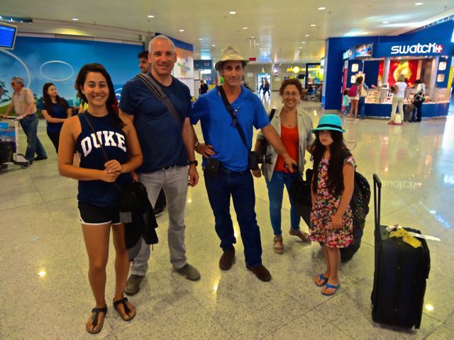 Tourists at Athens Venizelos Airport