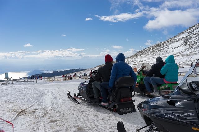 Snow Mobiles, Greece